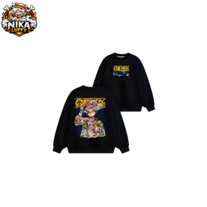 Áo hoodie Luffy